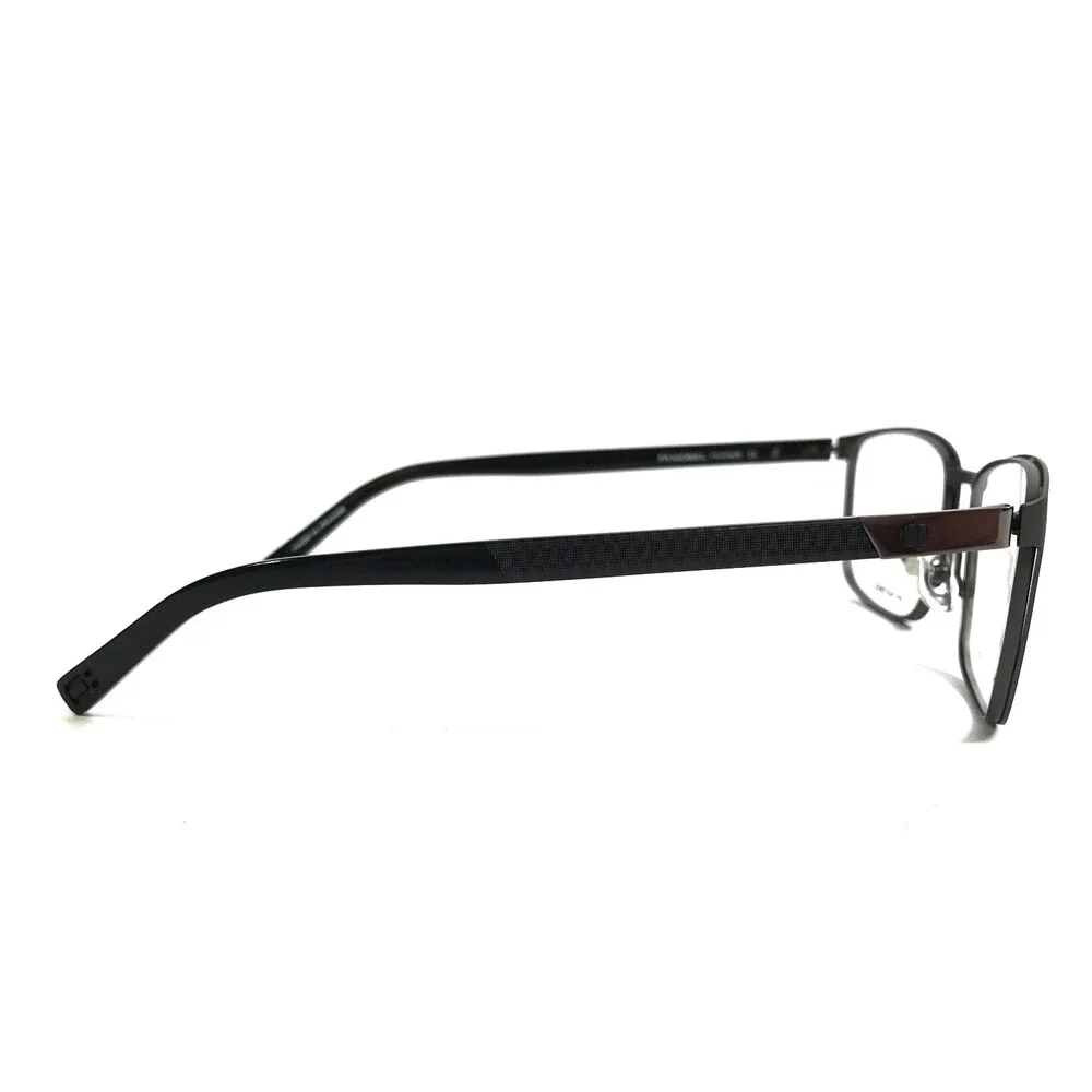 OGA by Morel Eyeglasses Frames 10039O GN14 Gunmetal Dark Gray Black 59-20-150